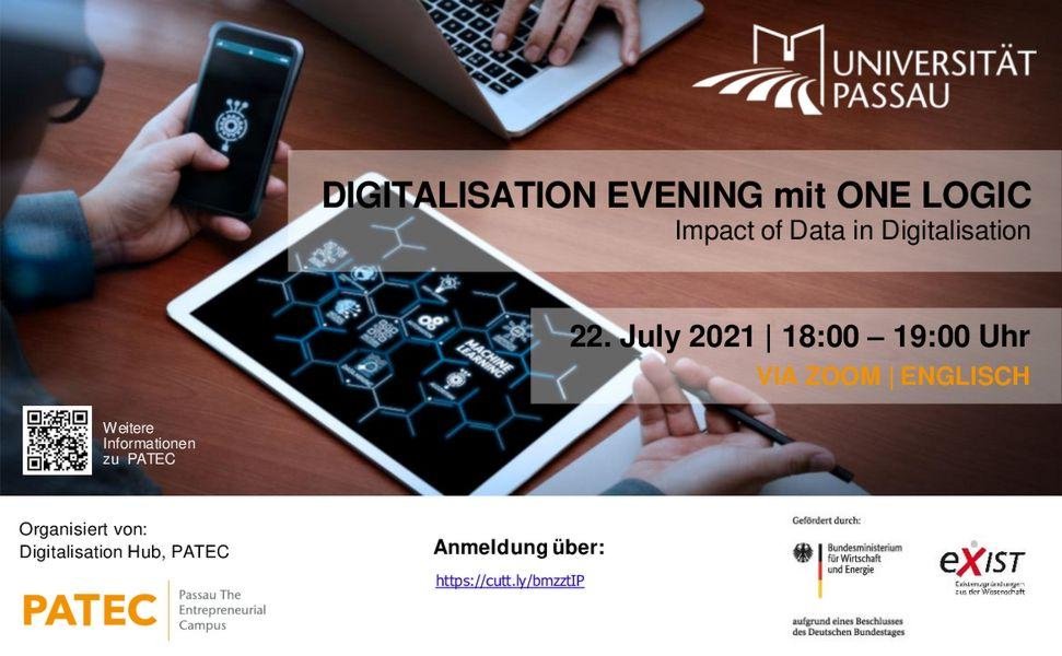 Flyer Digitalisation Evening